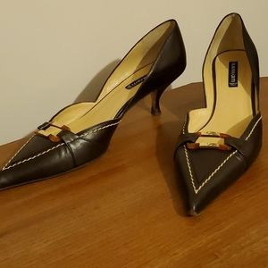 Claudia Ciuti Vintage Italian Leather Heels **7.5M